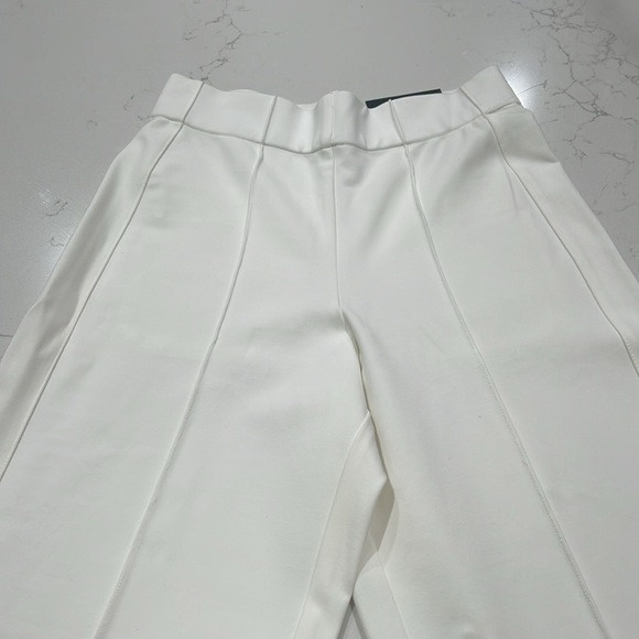 NWT❗️Jones & Co Jones New York White Crop Wide Leg High Rise Pants- Size:XS - Picture 4 of 8